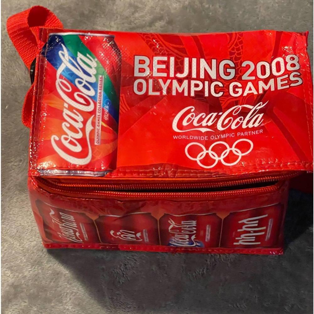 Coca Cola mini cooler, 2008 Beijing Olympics.